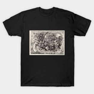 Hybrid Beast ink drawing T-Shirt